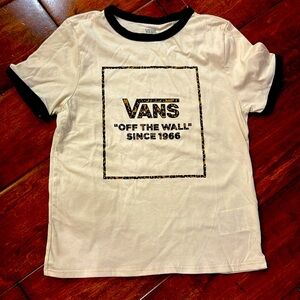 NWT Vans women’s small t shirt.  XS